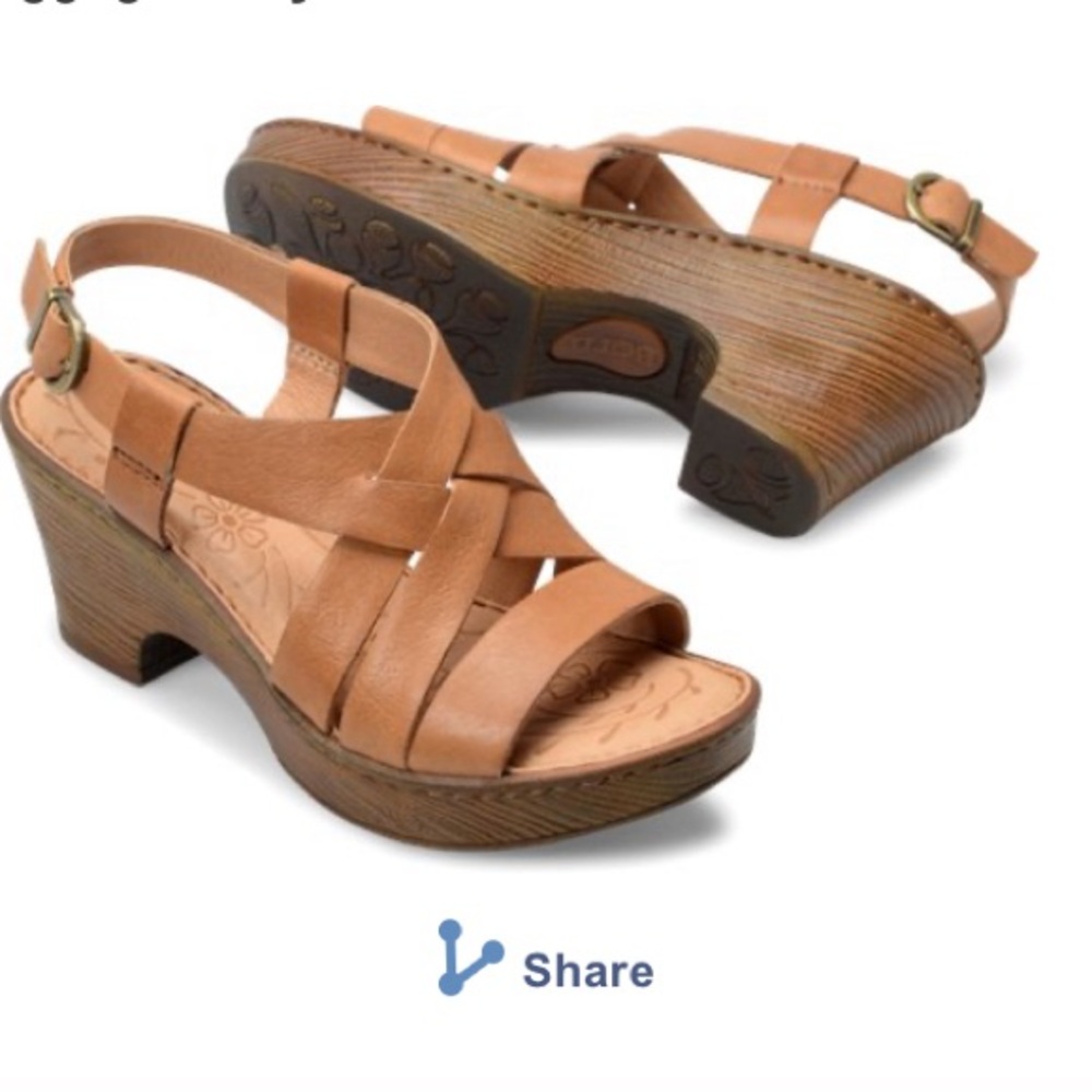 Born Carmo Leather Sandals 9